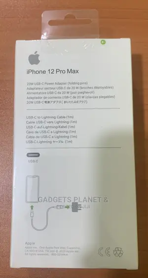 Apple 3 Pins USB C to Lightening Complete Charger - 20W