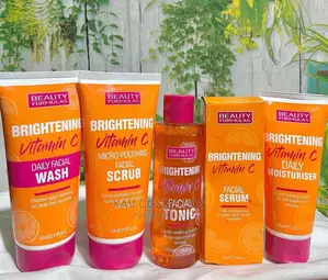 Beauty Formulas Brightening Vitamin C Facial Set