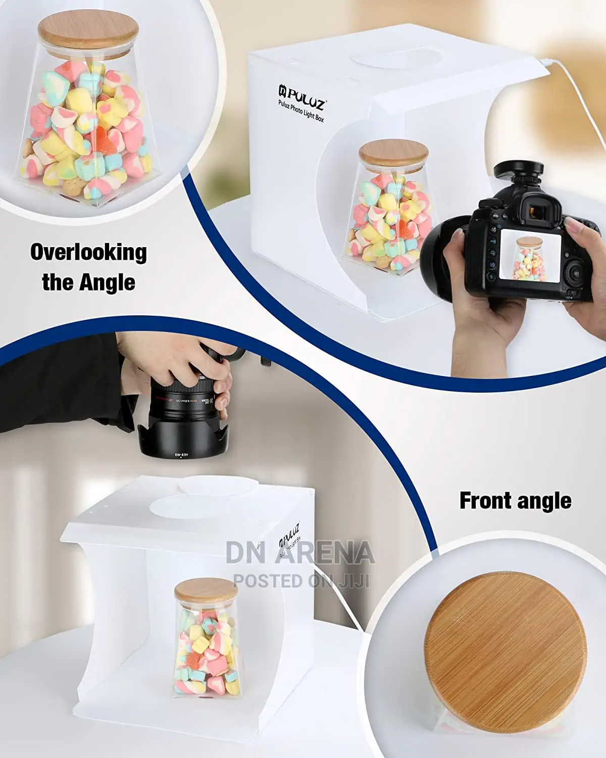 PULUZ Photo Studio Box With Led Lights 30cm