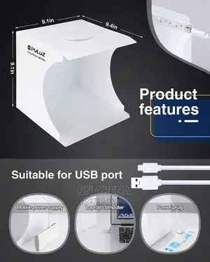PULUZ Photo Studio Box With Led Lights 30cm