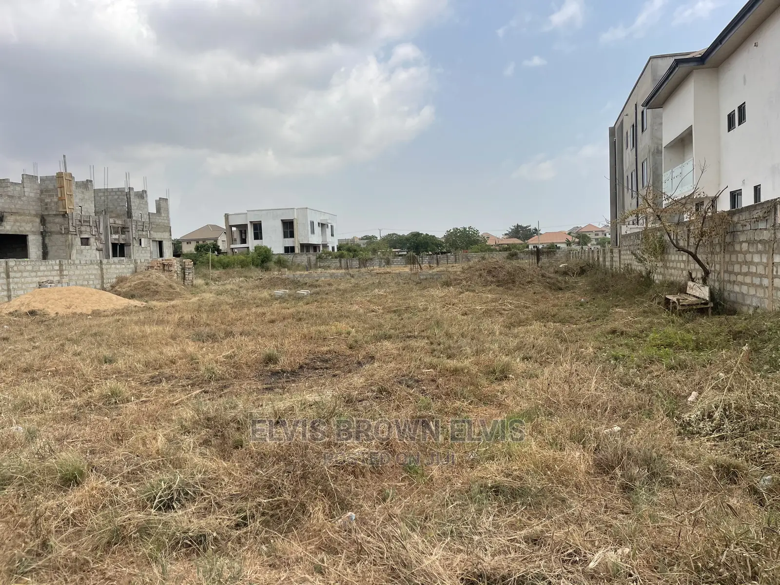 Two and Half Plot for Sale at Legon Hills With Wall