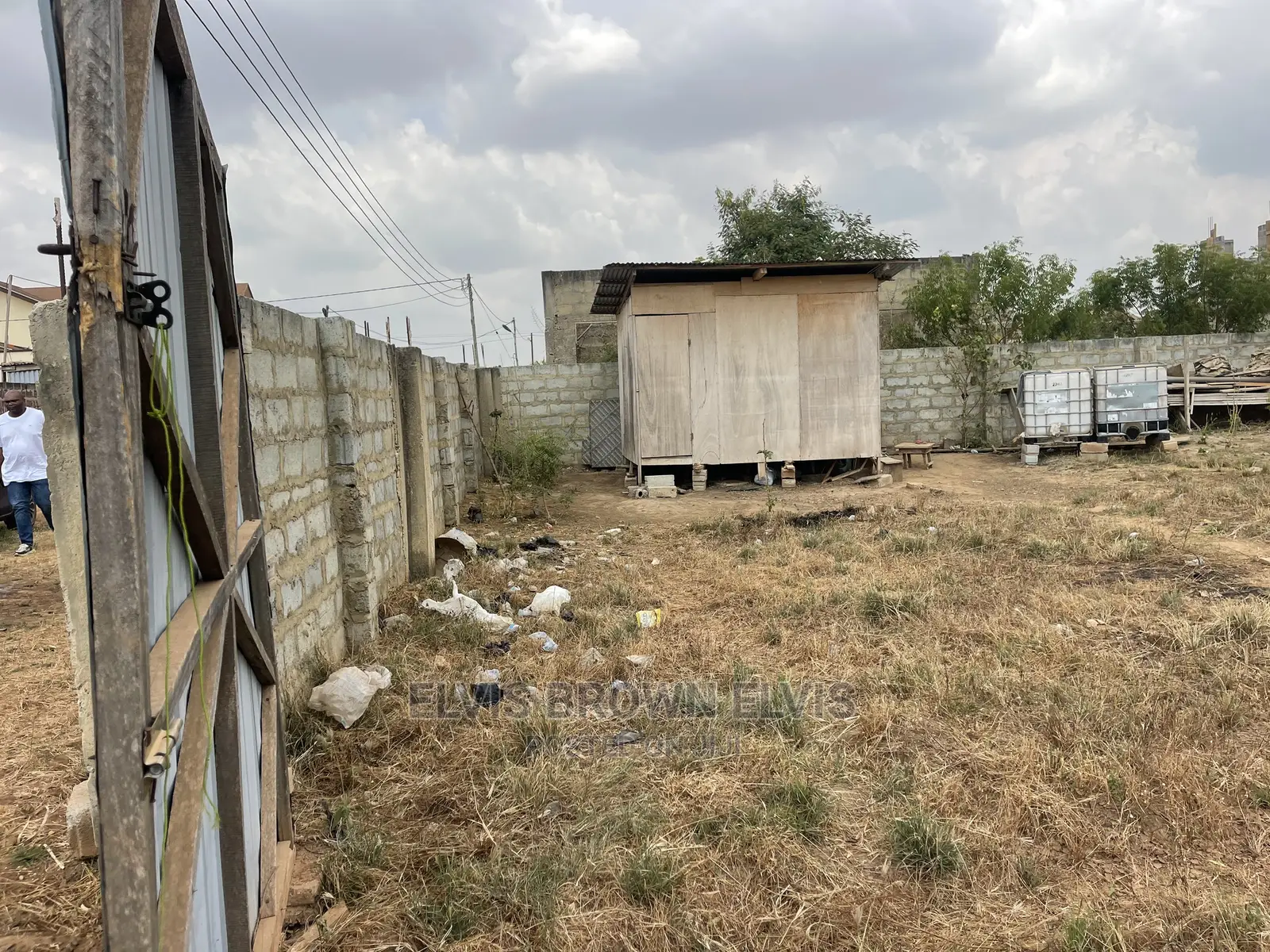 Two and Half Plot for Sale at Legon Hills With Wall