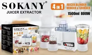 Sokany 4 in 1 Juice Extractor