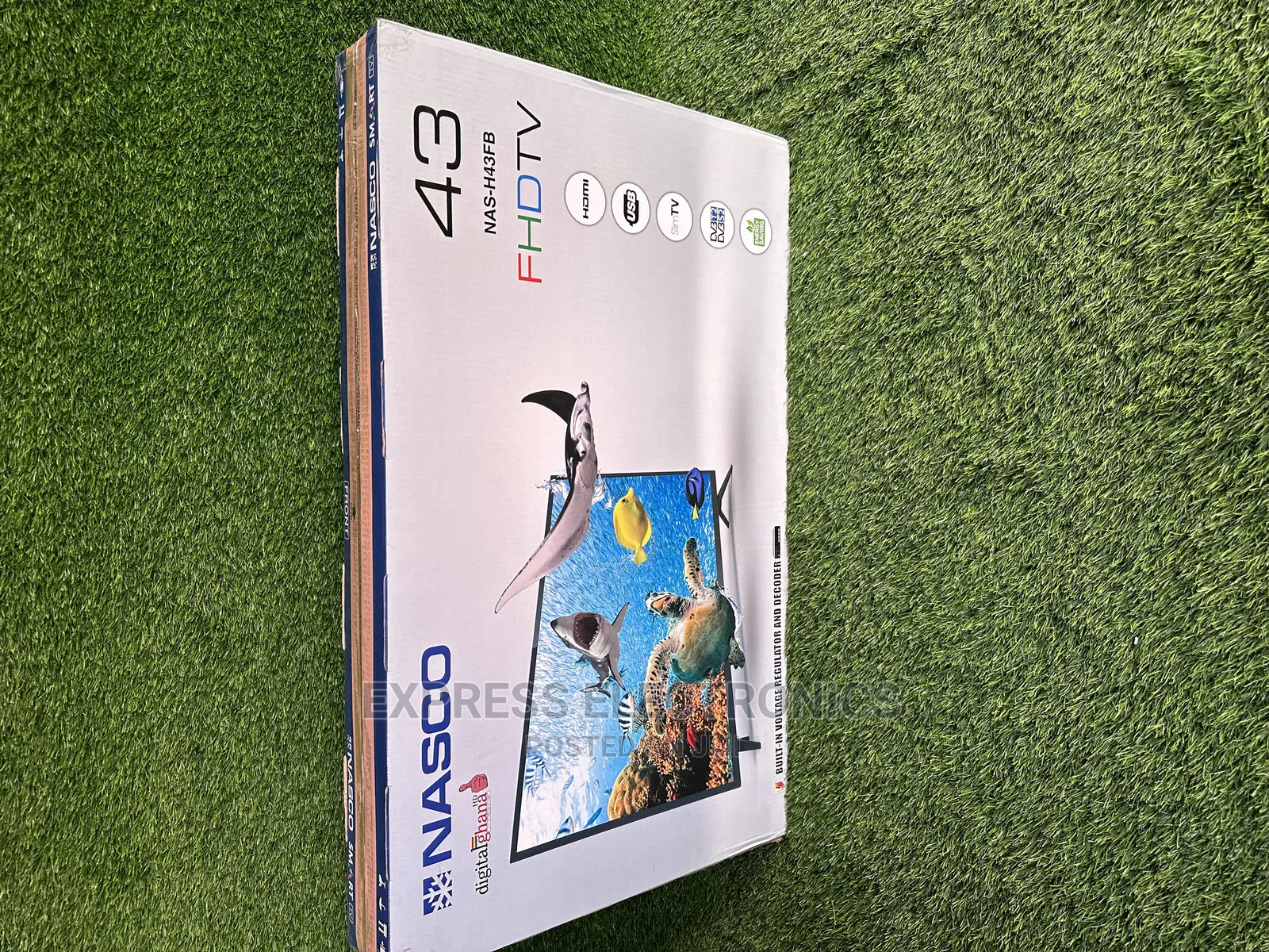 Digital Satellite TV  Nasco NAS-H43FB 43′′ LED