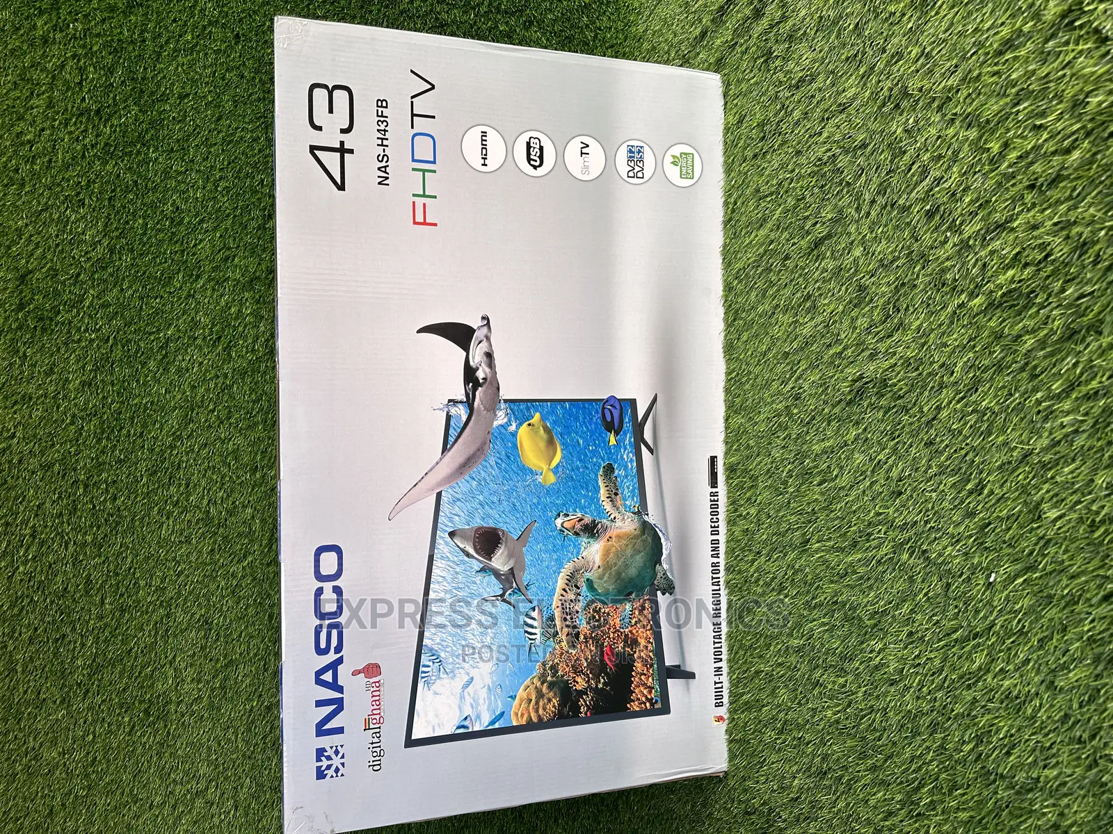 Digital Satellite TV  Nasco NAS-H43FB 43′′ LED