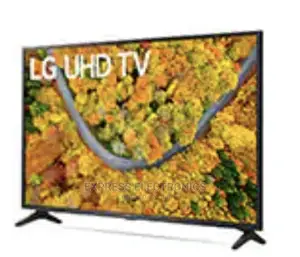 Wide Realistic View LG UHD Smart 55”Up75 Sleek Design