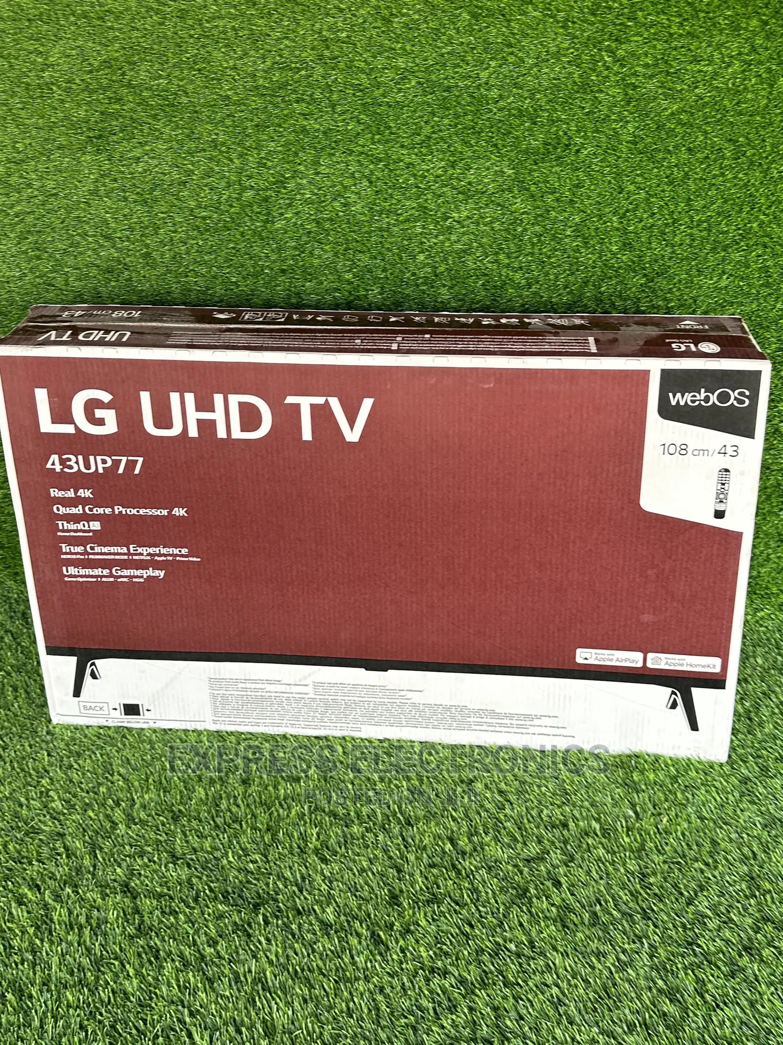 UHD Smart LG Vivid Wide Realistic Display 43UP77003
