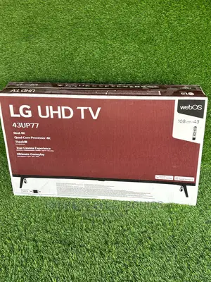 UHD Smart LG Vivid Wide Realistic Display 43UP77003