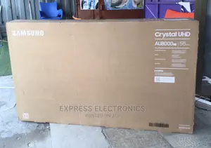 Wide Realistic Samsung Picture 55”AU8000 UHD Smart Tv 