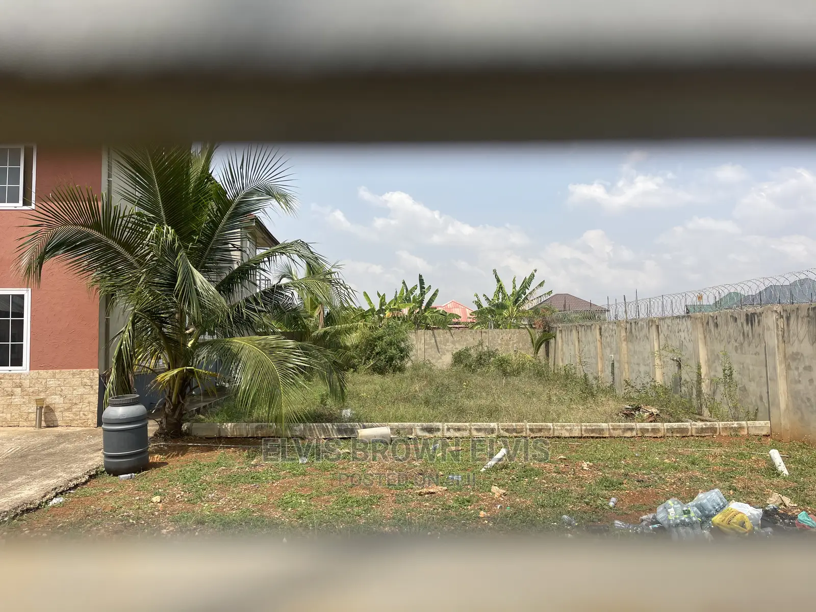 Walled Half Plot Plot of Land for Sale at Legon Hills