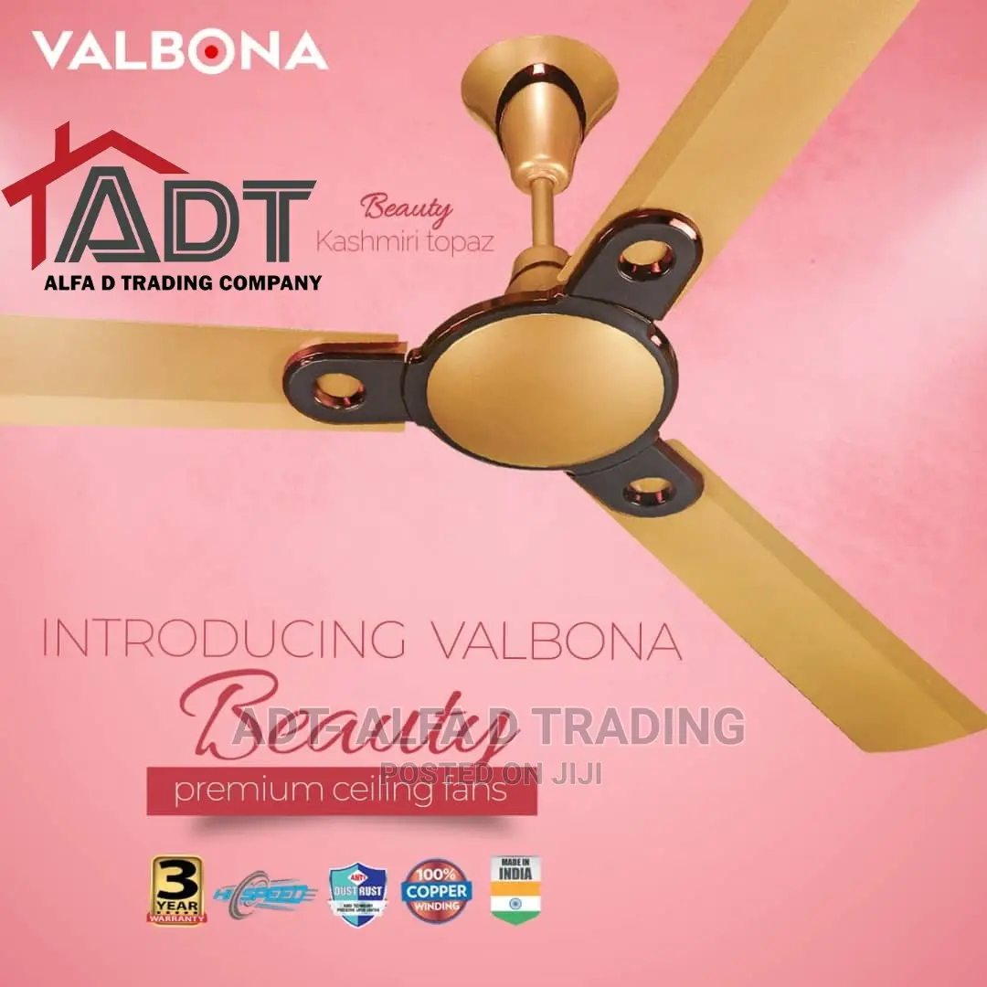 Valbona Beauty Ceiling Fan-Kashmir Topaz