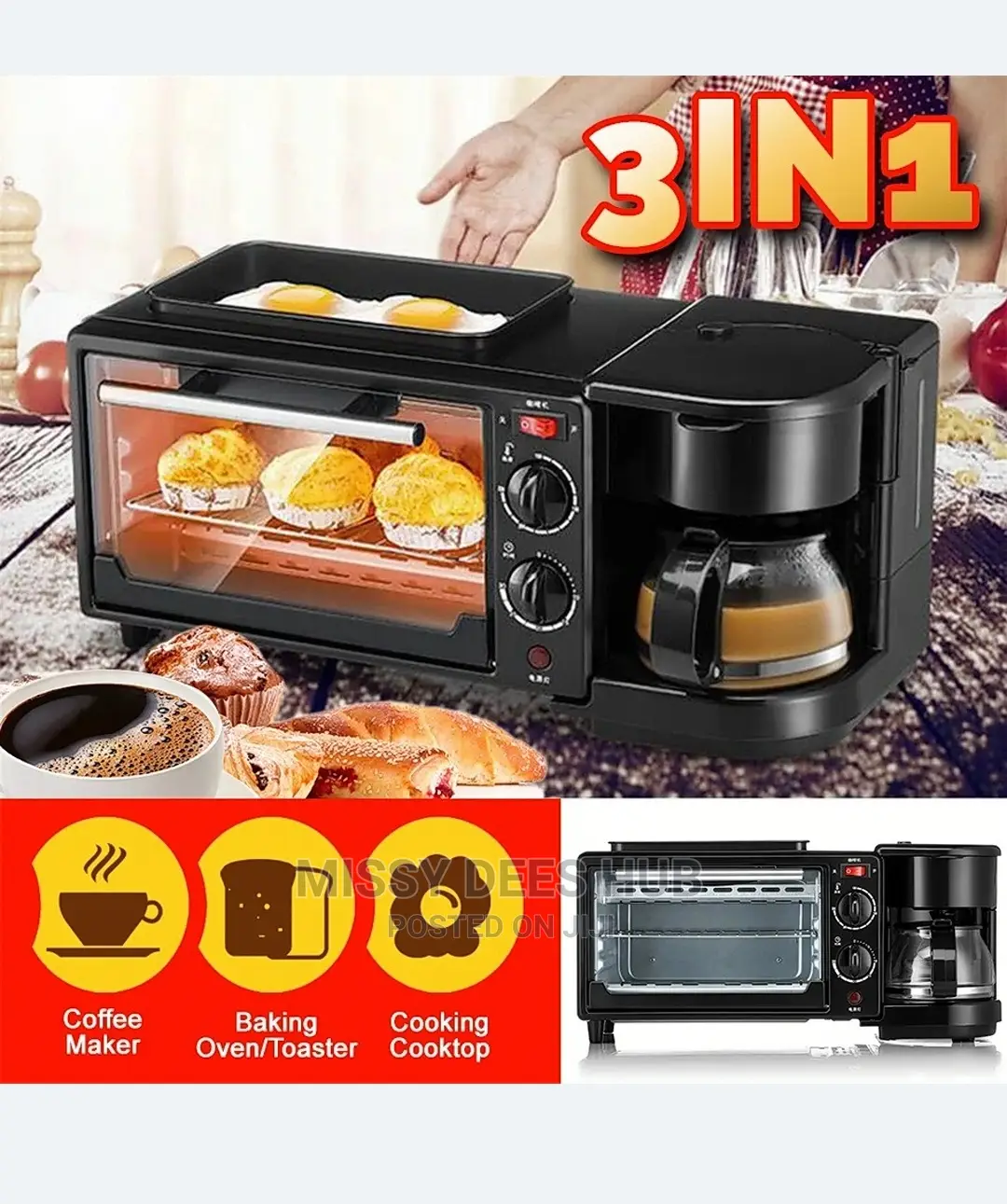 3-in-1 Breakfast Maker