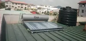 Flat Roof Panel, Calpak Pressurized Solar Water Heater