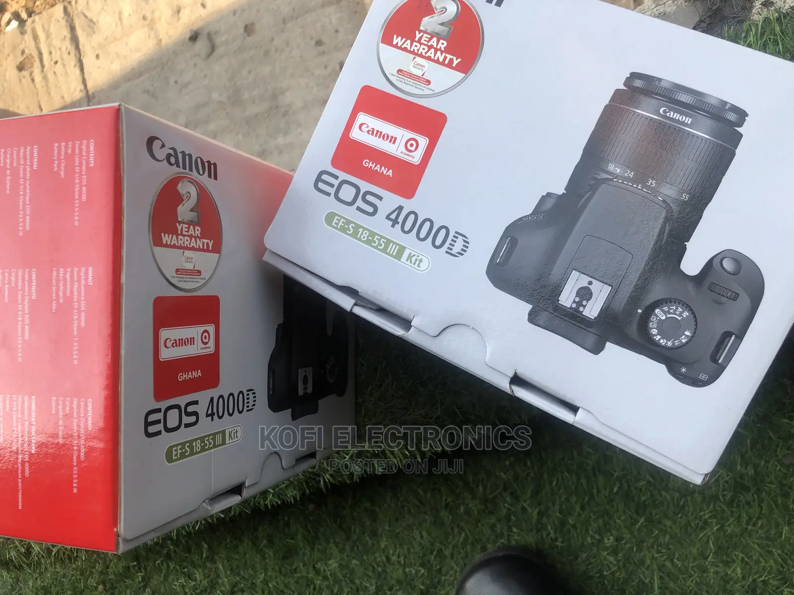 Canon EOS 4000D Ef-S 18-55mm Iii Lens