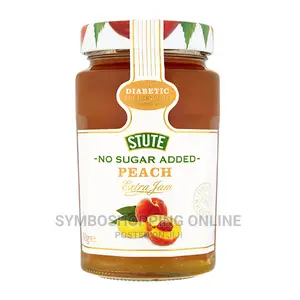 Stute No Sugar Added Peach Extra Jam 430g