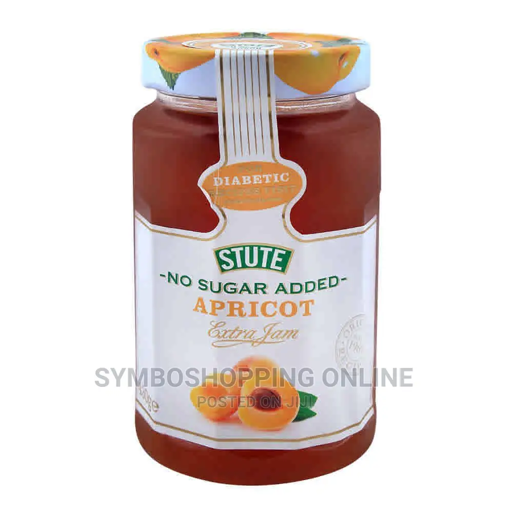Stute Apricot Jam 430g (Ideal For People With Diabetes)
