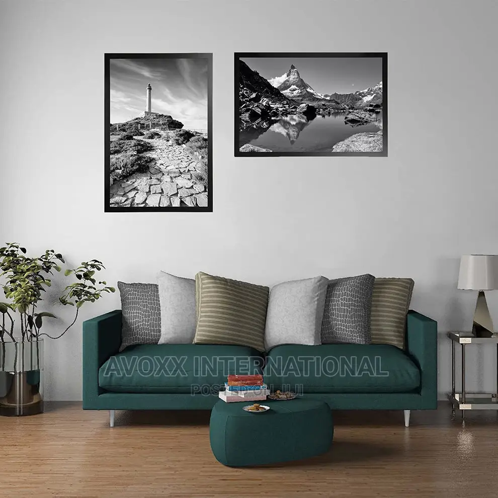Frameworks 24” X 36”2-Pack Black Back-Loading Wooden Poster