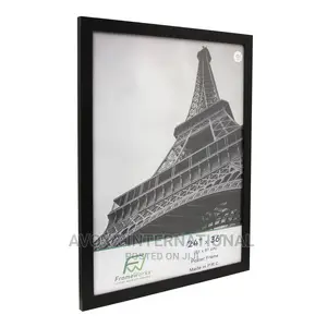 Frameworks 24” X 36”2-Pack Black Back-Loading Wooden Poster