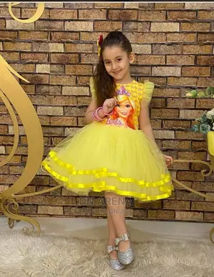 Baby Girl Cartoon Characters Princess Dress