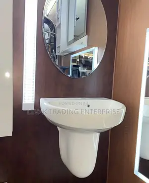 Wall Mounted Ceramic Basin - Hanging Basin