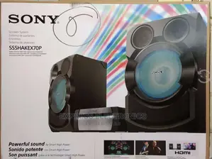 SYSTEMS Power Home Audio System With DVD Sony HCDSHAKEX70