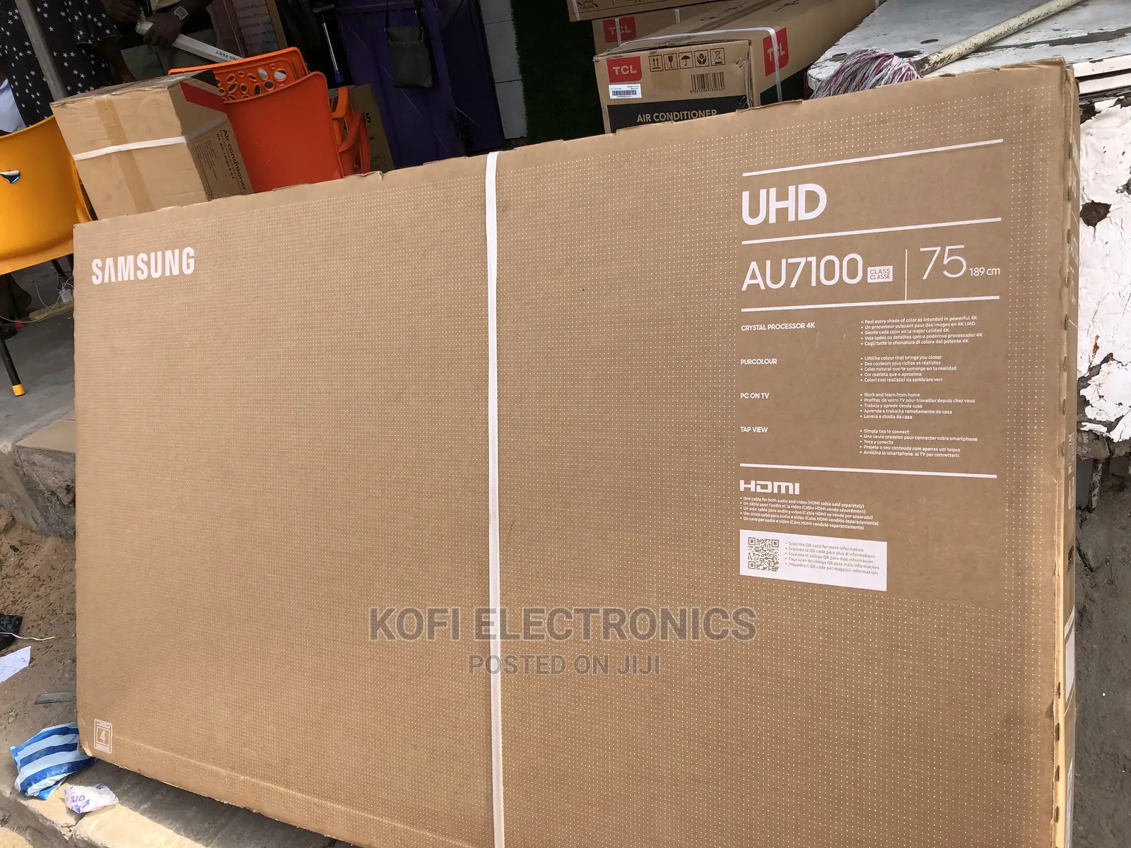 (Hdr10) Samsung Smart TV 75" LED Uhd
