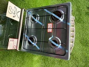 60x60 (New Line) Top Cooker Sliver Stove Ferre Grill Auto