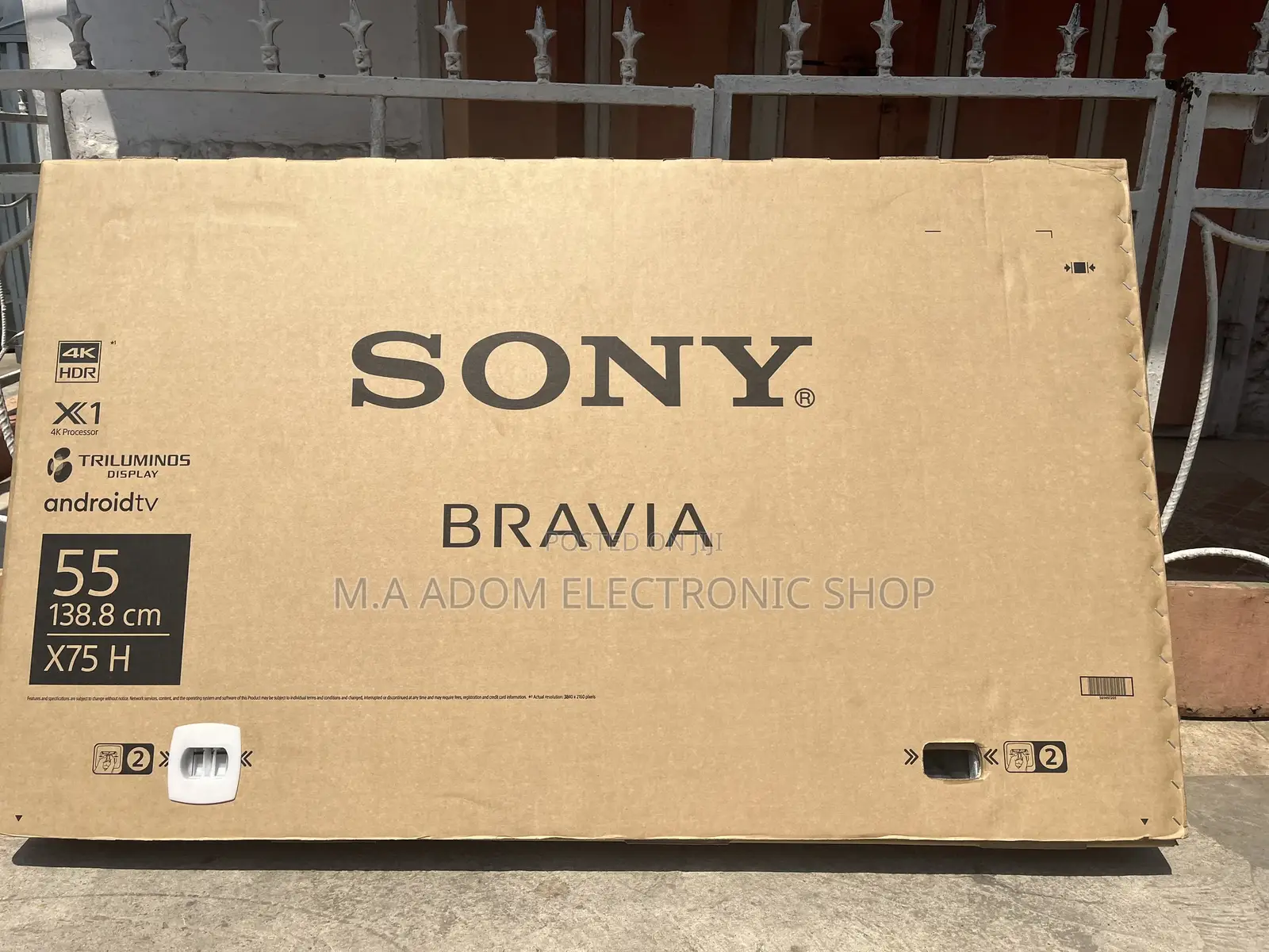 SONY X75H | Ultra HD | High Dynamic Range (HDR) | Smart T