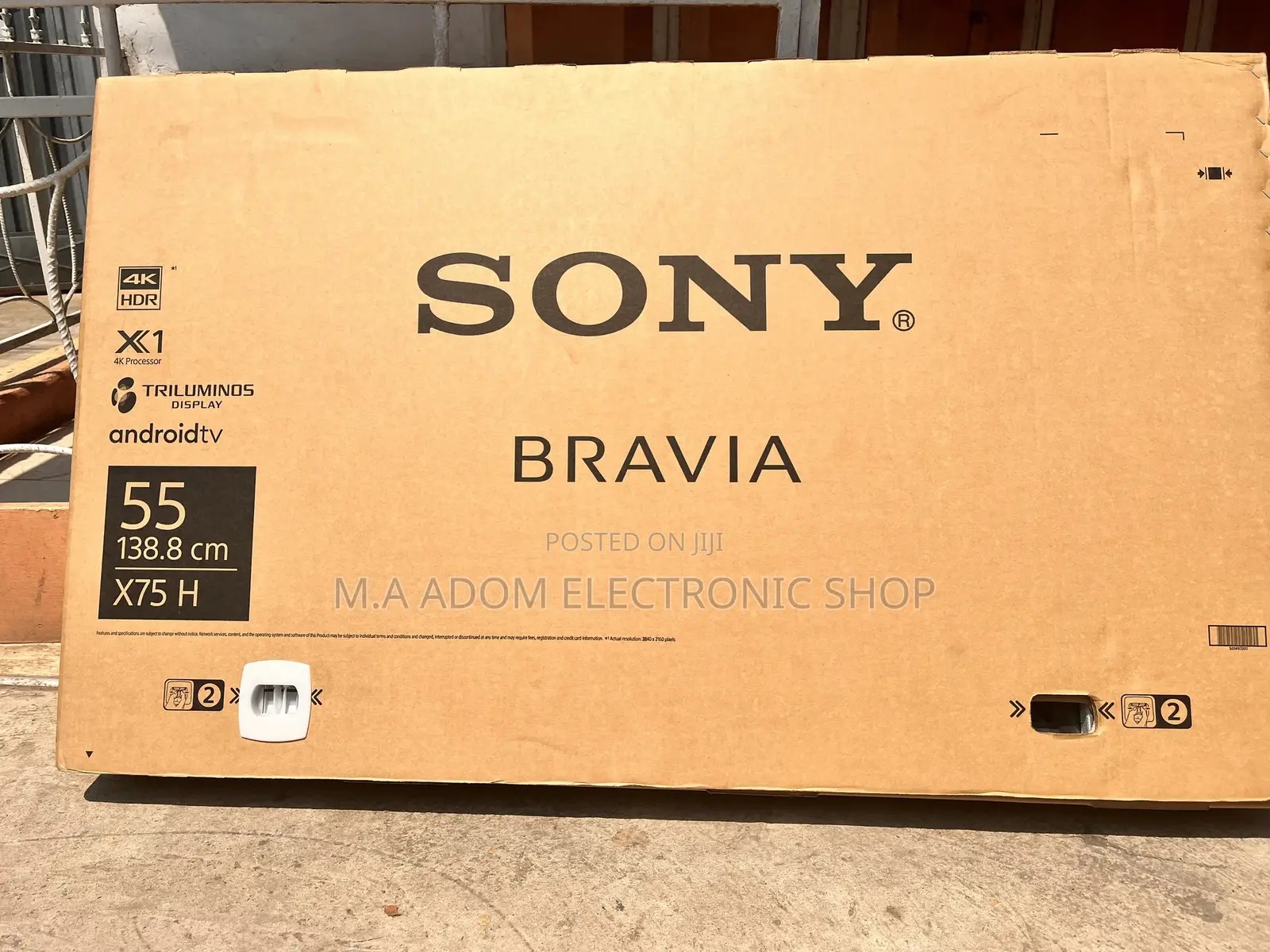 SONY X75H | Ultra HD | High Dynamic Range (HDR) | Smart T