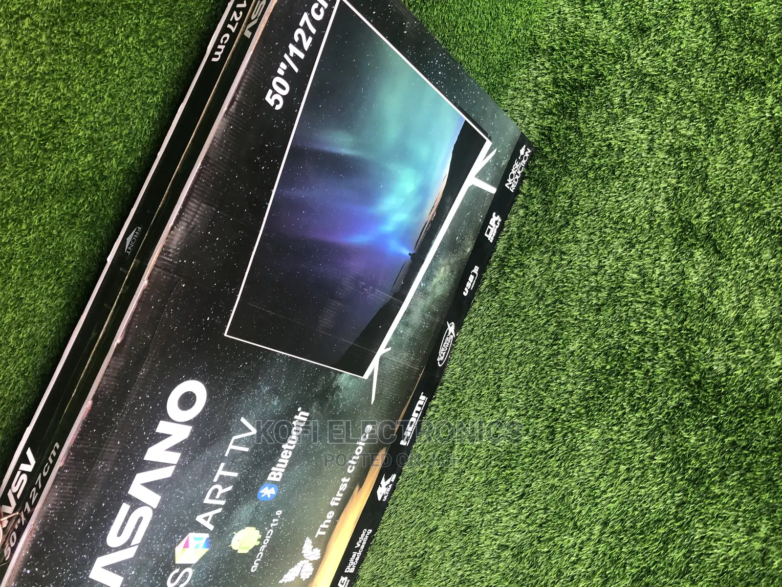 Analog,Digital Satellite Tuner Asano 50inch Ultra HD 