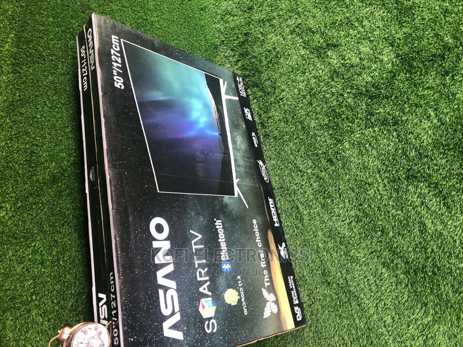 Analog,Digital Satellite Tuner Asano 50inch Ultra HD 