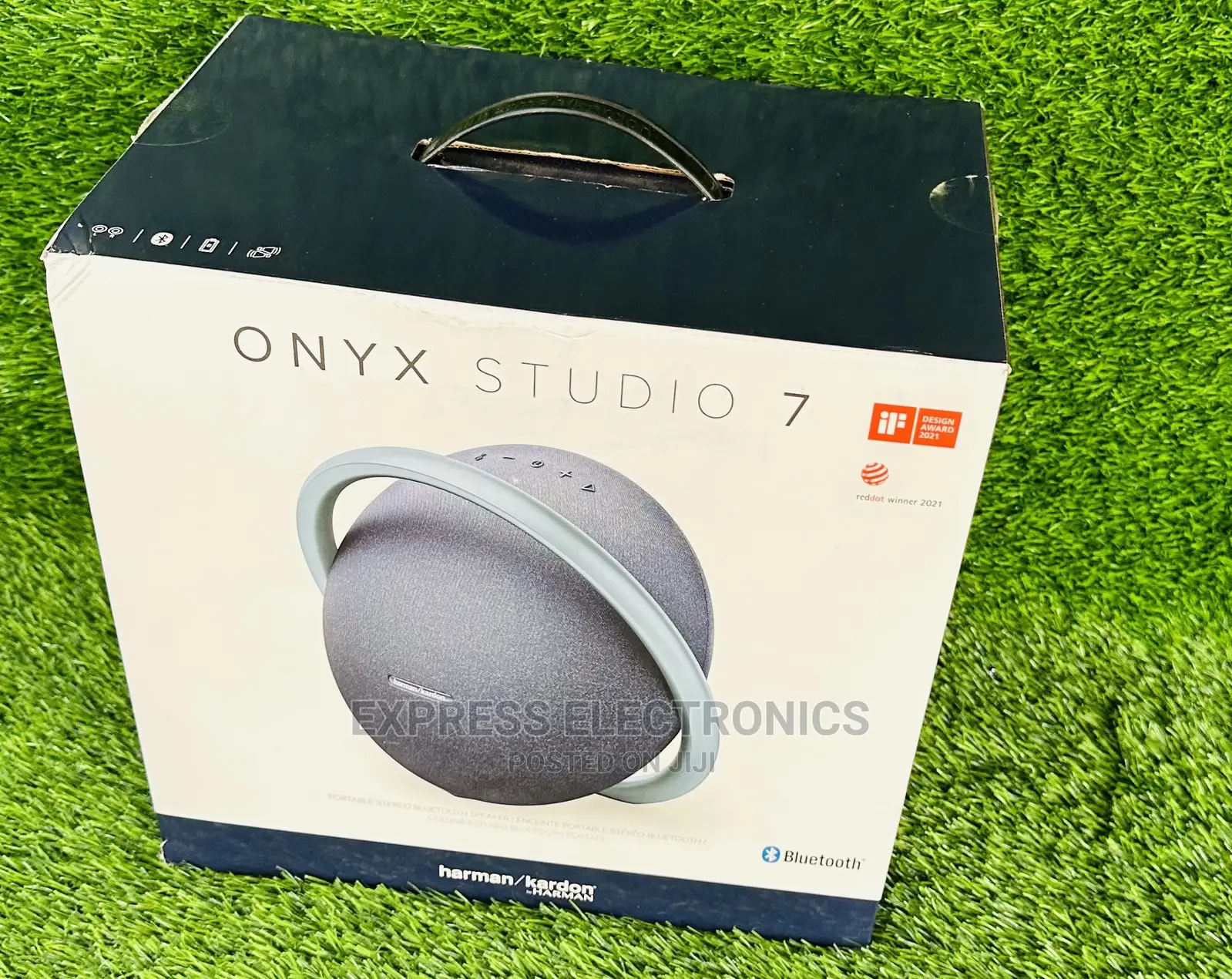 Round Black Onyx 7 Studio Speaker  Clear Sound Speaker