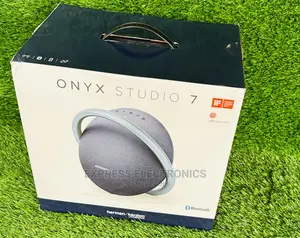 Round Black Onyx 7 Studio Speaker  Clear Sound Speaker