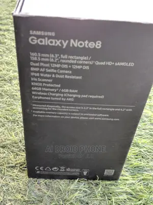 New Samsung Galaxy Note 8 64 GB Gray