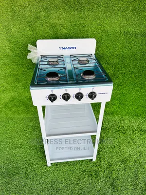 With Black Knobs Gas Stove With Stand Nasco 4BURNER