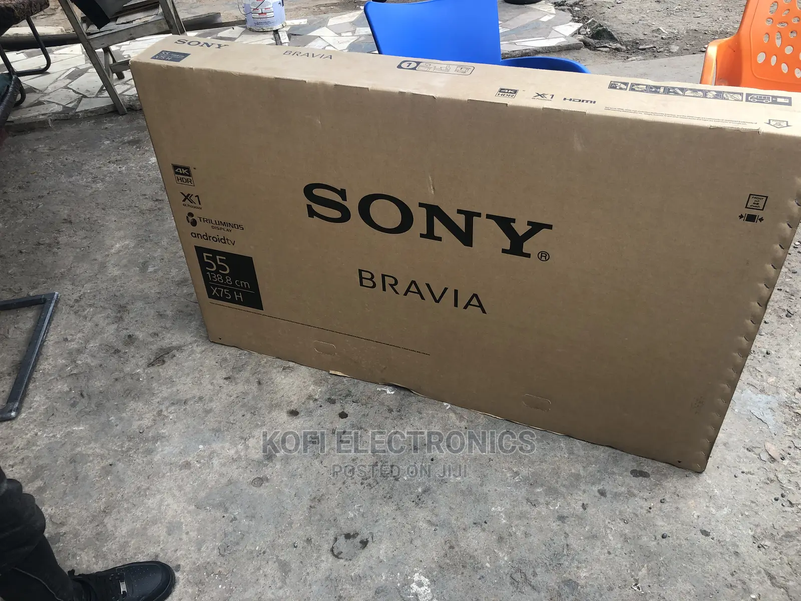 Chromecast Sony Bravia (55 Inches) Ultra HD Certified