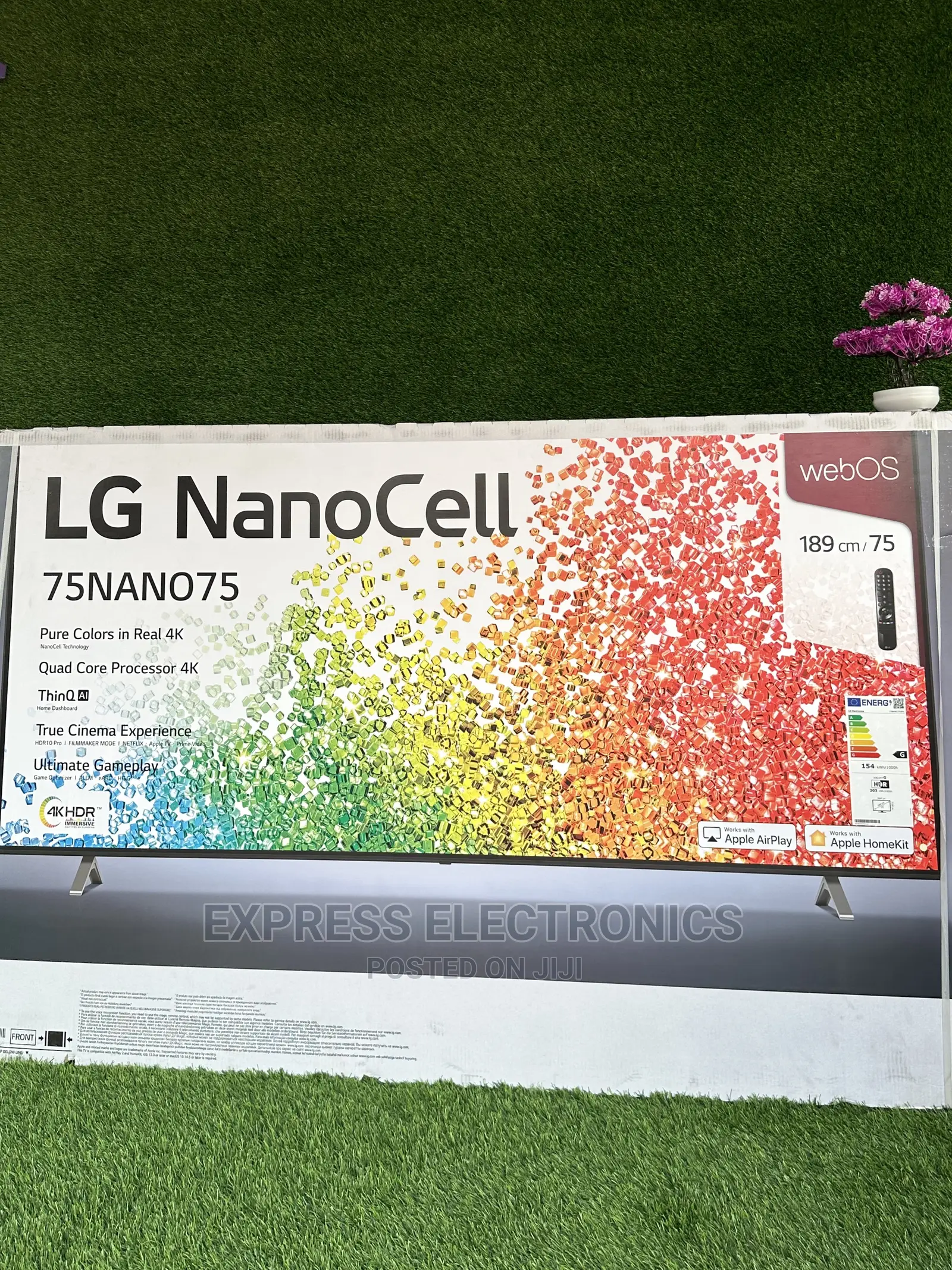 75NANO75 UHD Nanocell True Cinema LG Smart Experience Tv