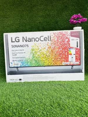 50”NANO756 UHD Nanocell Infinite Contrast LG Smart Tv