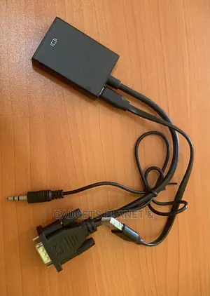 VGA Male to HDMI Female Active Adapter + USB Power Audio