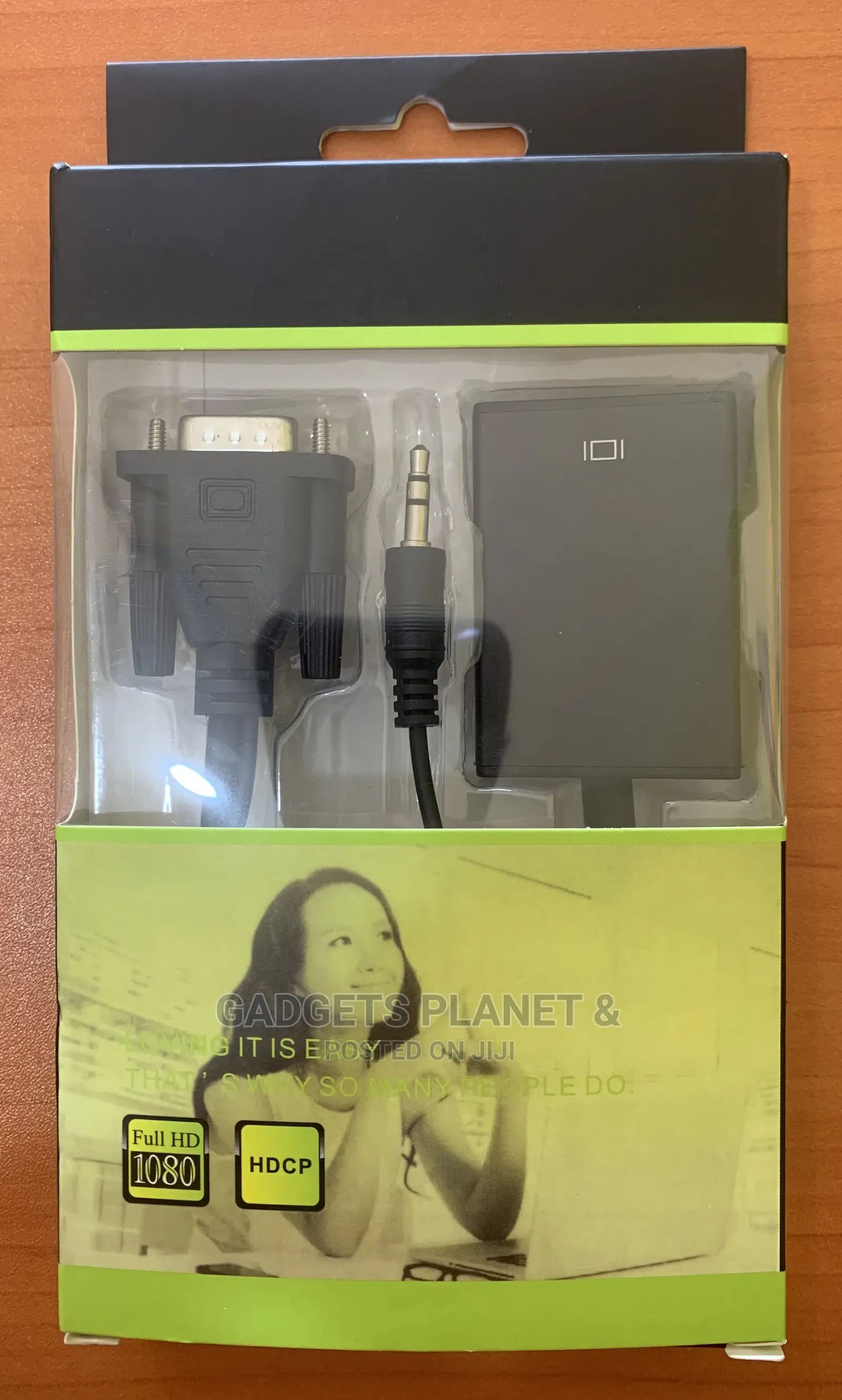 VGA Male to HDMI Female Active Adapter + USB Power Audio