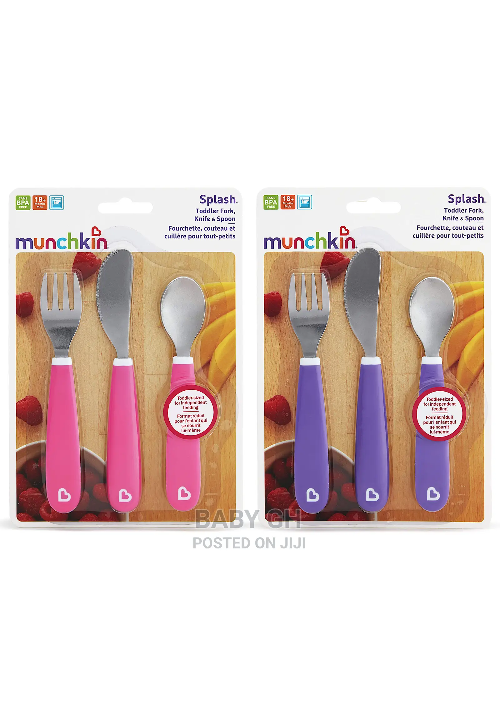 Munchkin Toddler Fork, Knife and Spoon