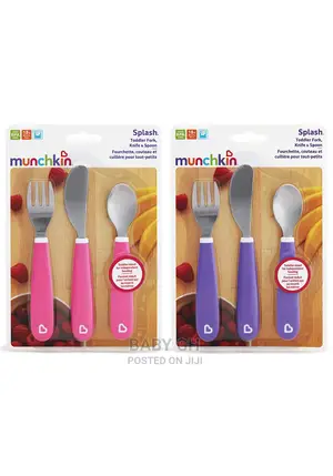 Munchkin Toddler Fork, Knife and Spoon