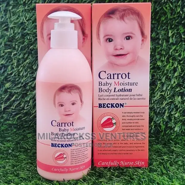 Beckon Carrot Baby Moisture Body Lotion.