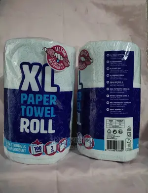 Strong Absorbent Paper Towel Roll XL (Kitchen Tissue Paper)