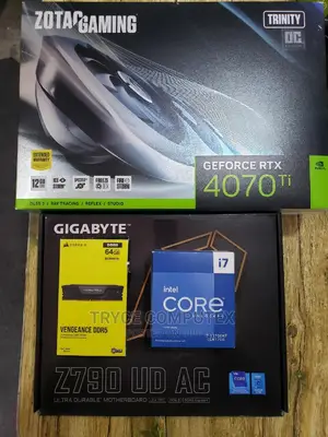 13th Generation I7, RTX 4070ti,Z790 Motherboard , 64gb Ddr5