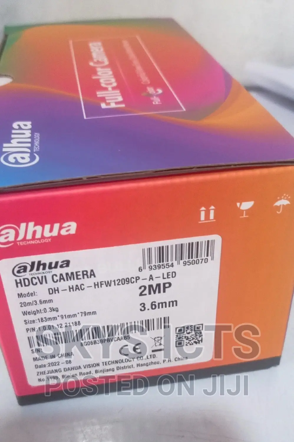Dahua Full Colour CCTV Camera With Audio - 2mp