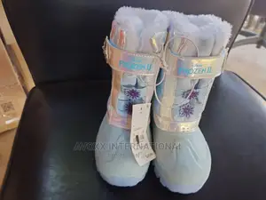 Disney Frozen II Purple White Thermolite Waterproof Boots