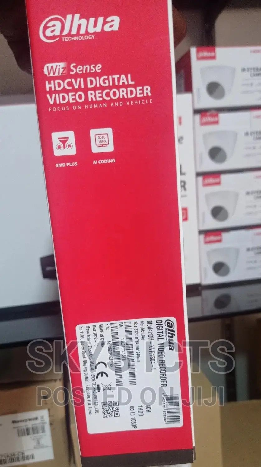 Dahua 4ch DVR- 2mp