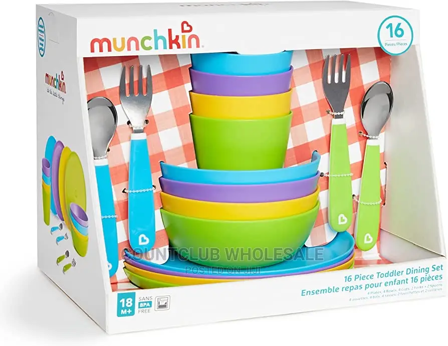 Munchin 16 Piece Toddle Dining Set