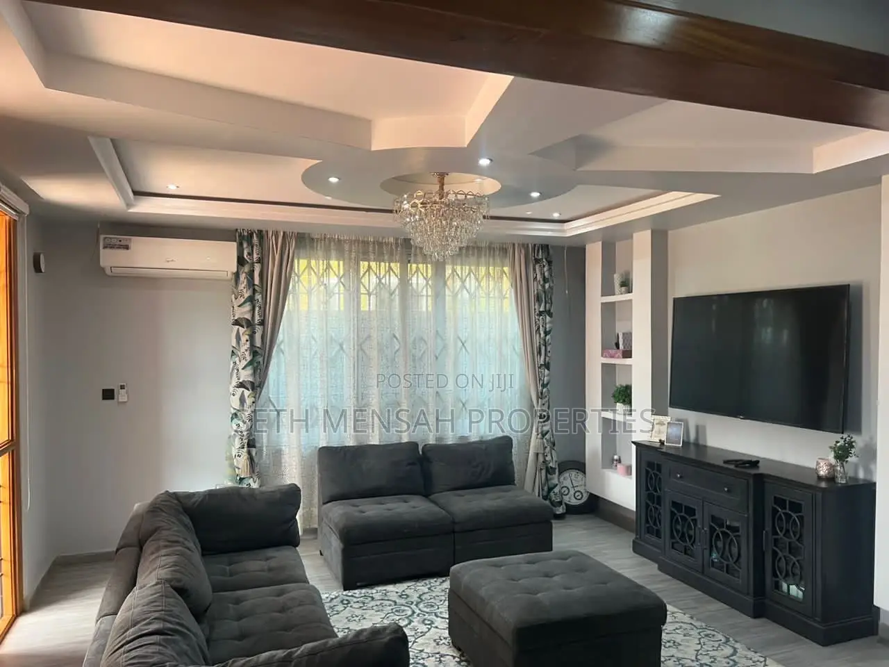 Furnished 5bdrm House in Skm Property, East Legon for Rent